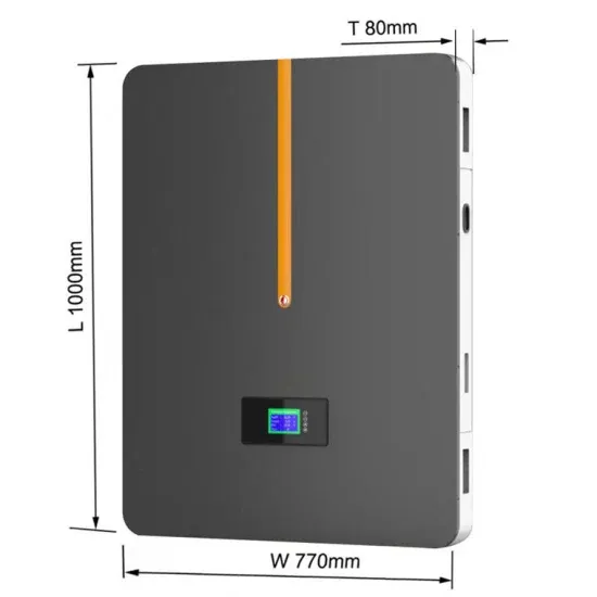 Container energy storage lithium battery installation site