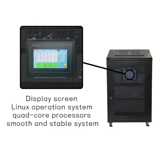 Battery cabinet cooling system design principle